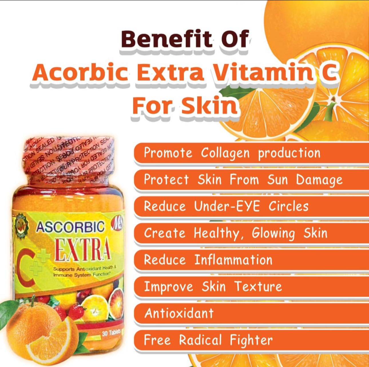 Acorbic Vitamin C - 1000mg
